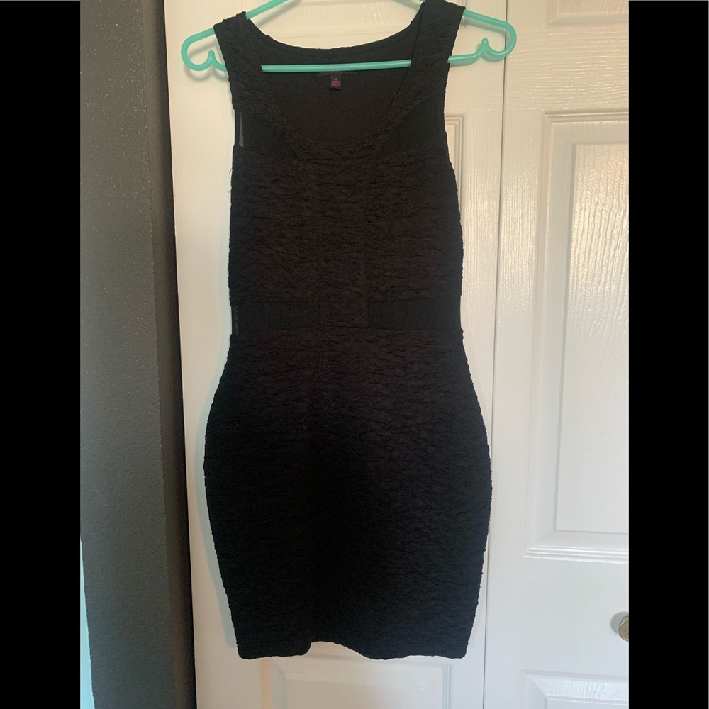 Material Girl Fitted Formal Dress